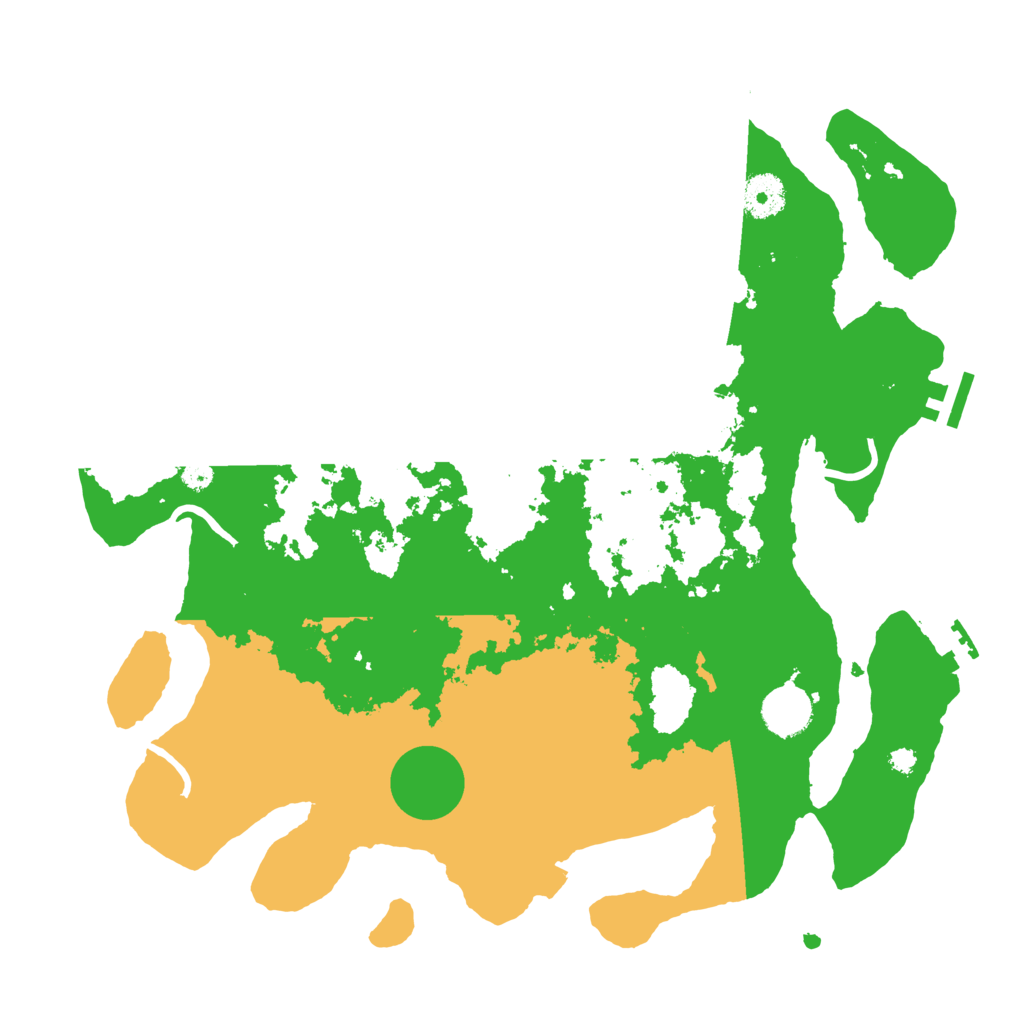 Biome Rust Map: Procedural Map, Size: 3650, Seed: 17762077