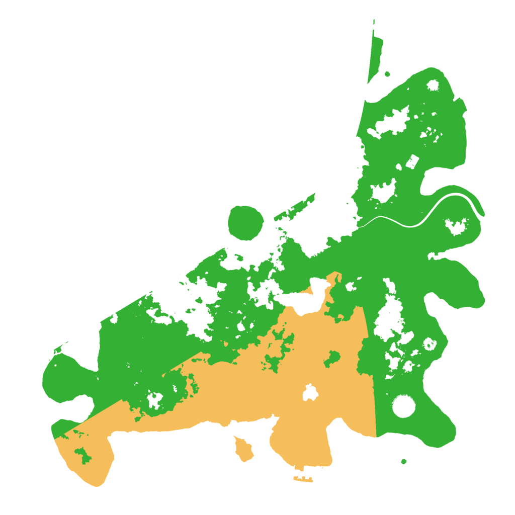 Biome Rust Map: Procedural Map, Size: 4000, Seed: 922