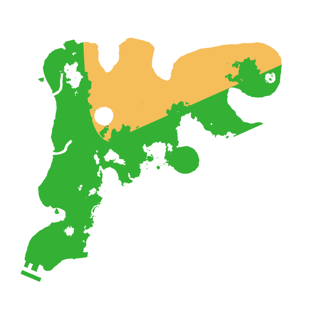 Biome Rust Map: Procedural Map, Size: 3000, Seed: 1969011437