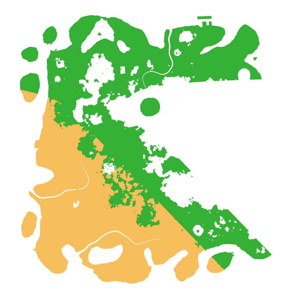 Biome Rust Map: Procedural Map, Size: 4260, Seed: 1144811741