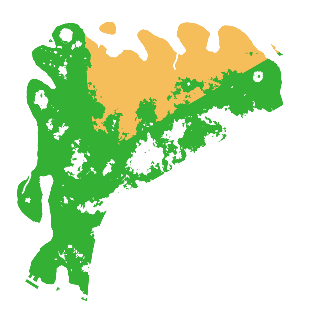 Biome Rust Map: Procedural Map, Size: 4500, Seed: 1632398072