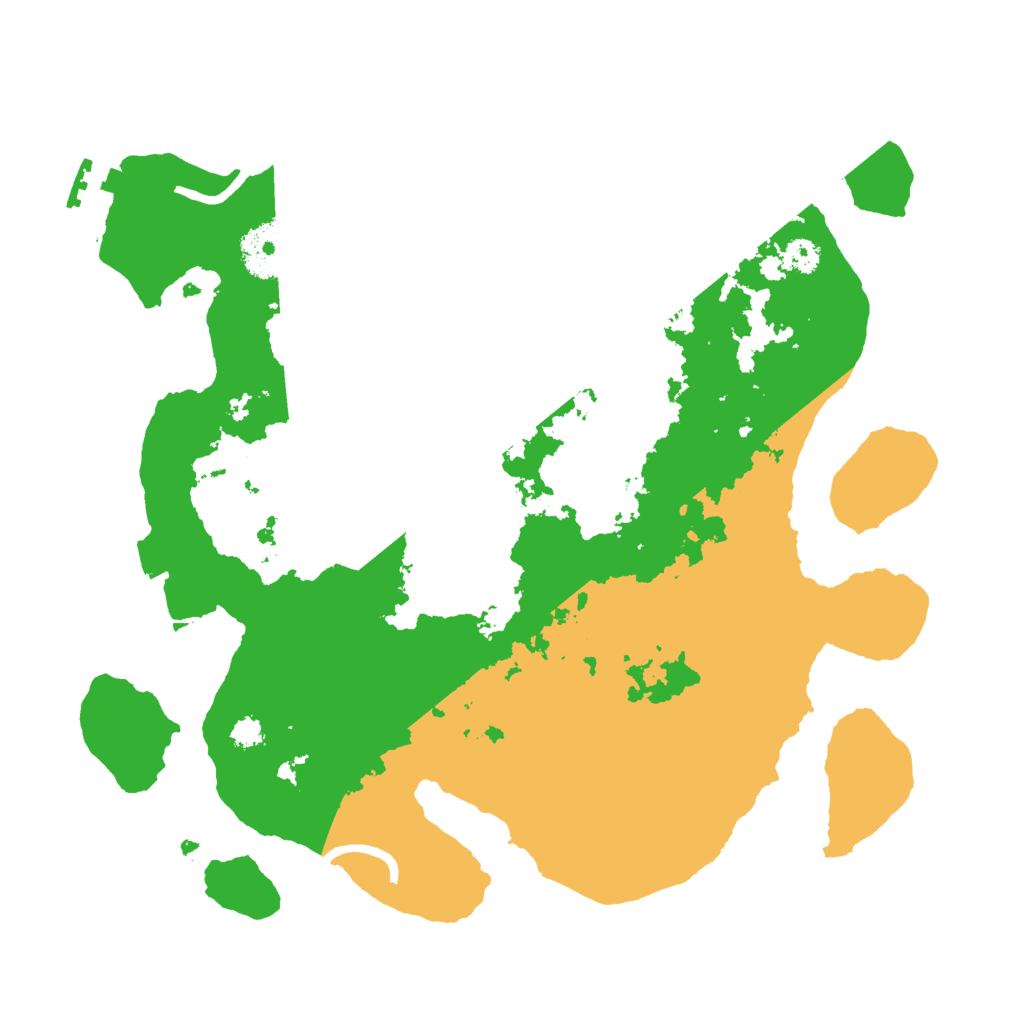 Biome Rust Map: Procedural Map, Size: 3000, Seed: 1312888013