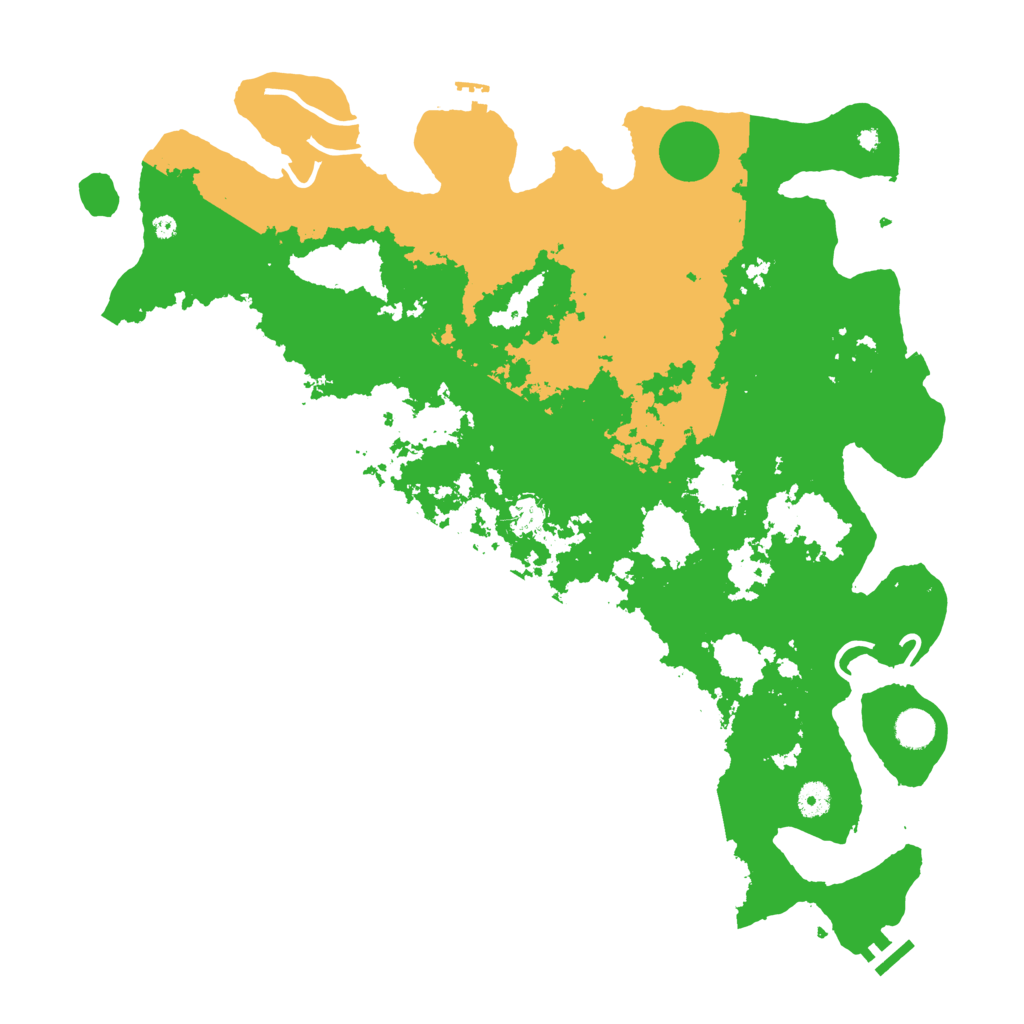 Biome Rust Map: Procedural Map, Size: 4500, Seed: 415232