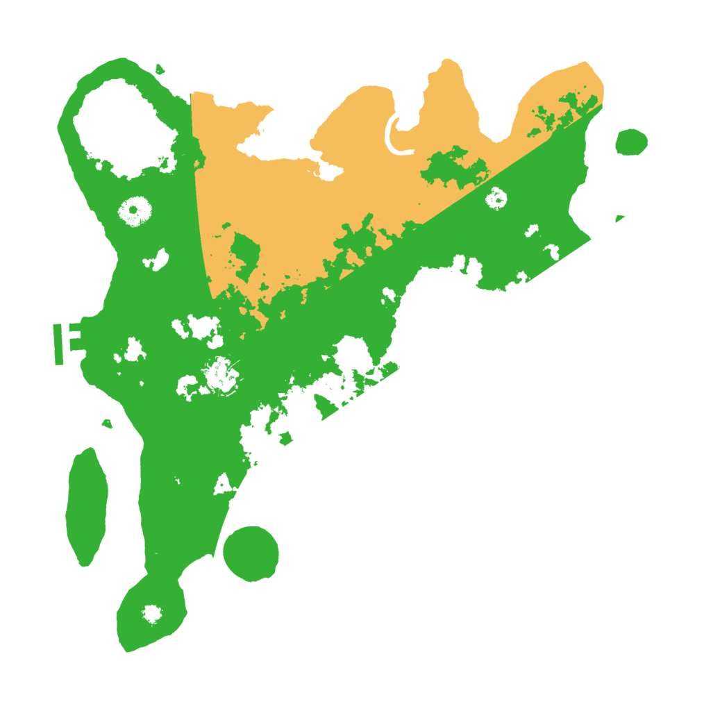 Biome Rust Map: Procedural Map, Size: 3500, Seed: 1182342992
