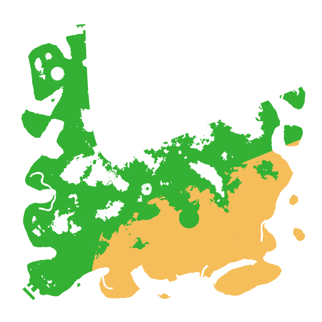 Biome Rust Map: Procedural Map, Size: 4250, Seed: 6861