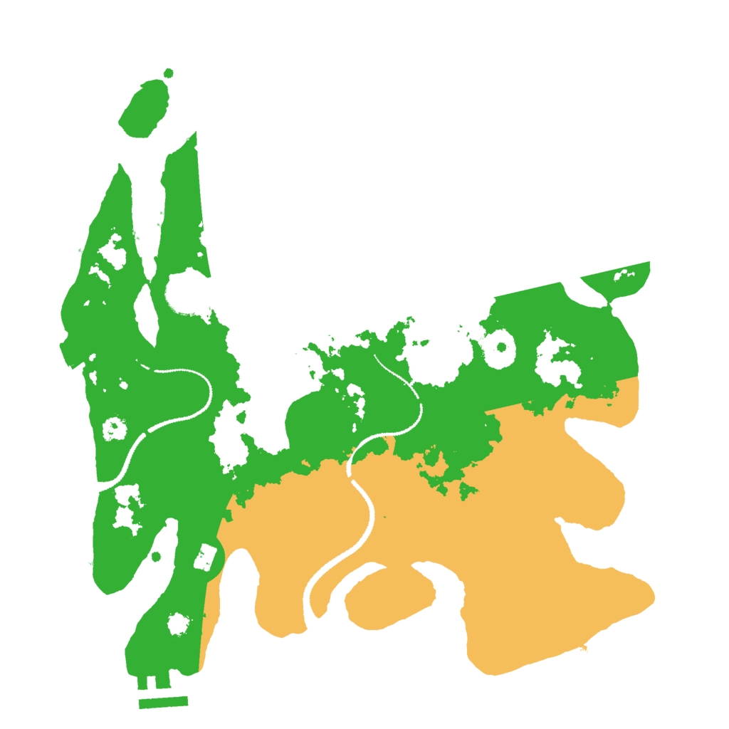 Biome Rust Map: Procedural Map, Size: 3000, Seed: 351640824