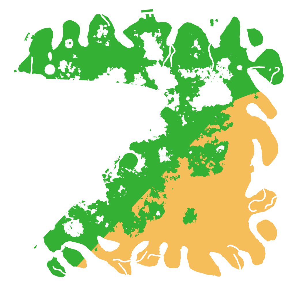 Biome Rust Map: Procedural Map, Size: 5000, Seed: 2126653123