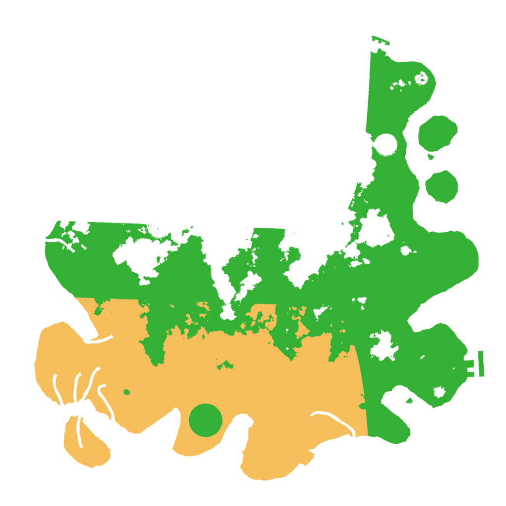 Biome Rust Map: Procedural Map, Size: 4000, Seed: 48327280