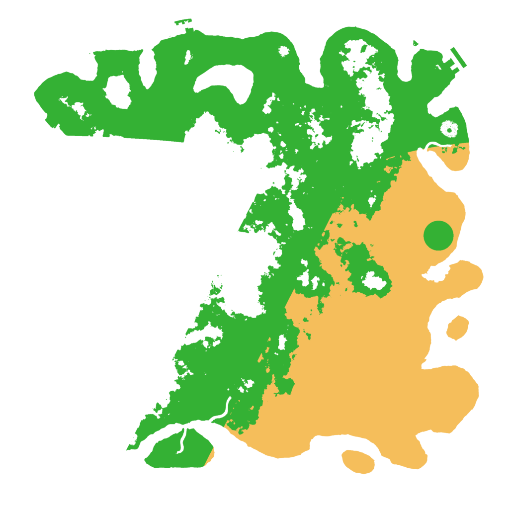 Biome Rust Map: Procedural Map, Size: 4501, Seed: 2004445408