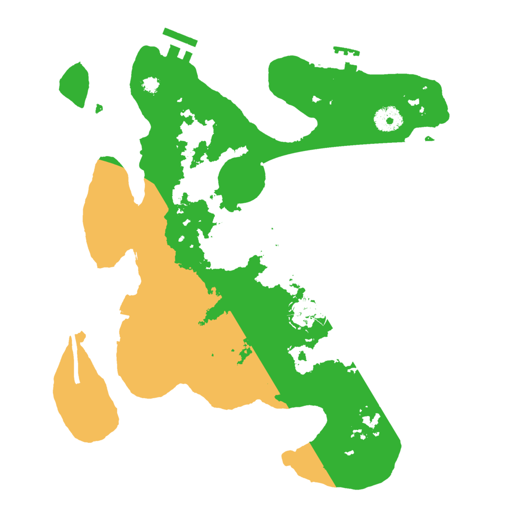 Biome Rust Map: Procedural Map, Size: 3000, Seed: 1955647558