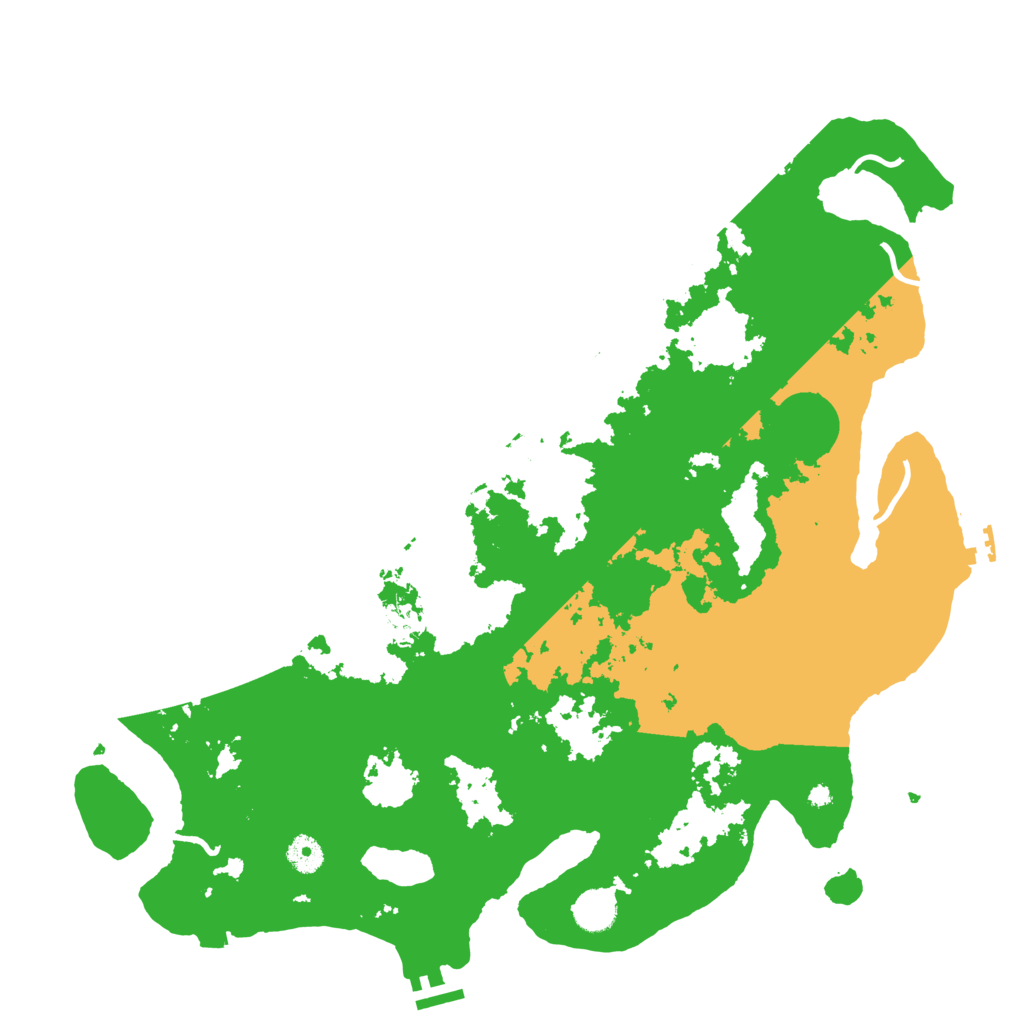 Biome Rust Map: Procedural Map, Size: 4250, Seed: 751648236