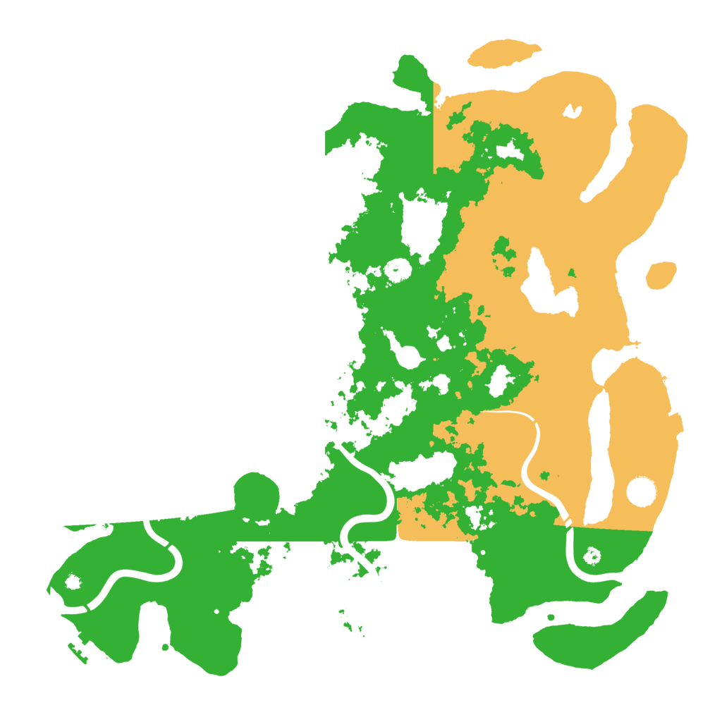 Biome Rust Map: Procedural Map, Size: 4250, Seed: 887789942