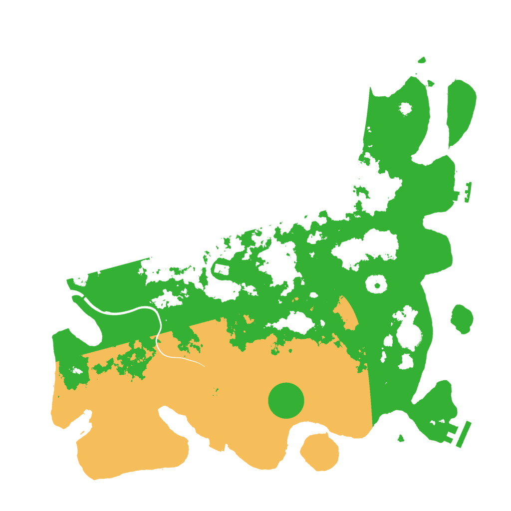 Biome Rust Map: Procedural Map, Size: 3750, Seed: 343824
