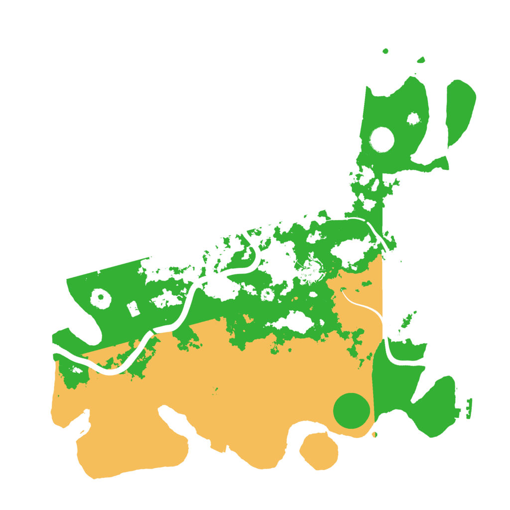 Biome Rust Map: Procedural Map, Size: 3750, Seed: 343824