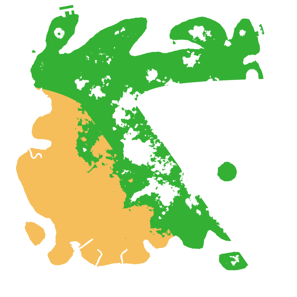 Biome Rust Map: Procedural Map, Size: 4300, Seed: 39605427