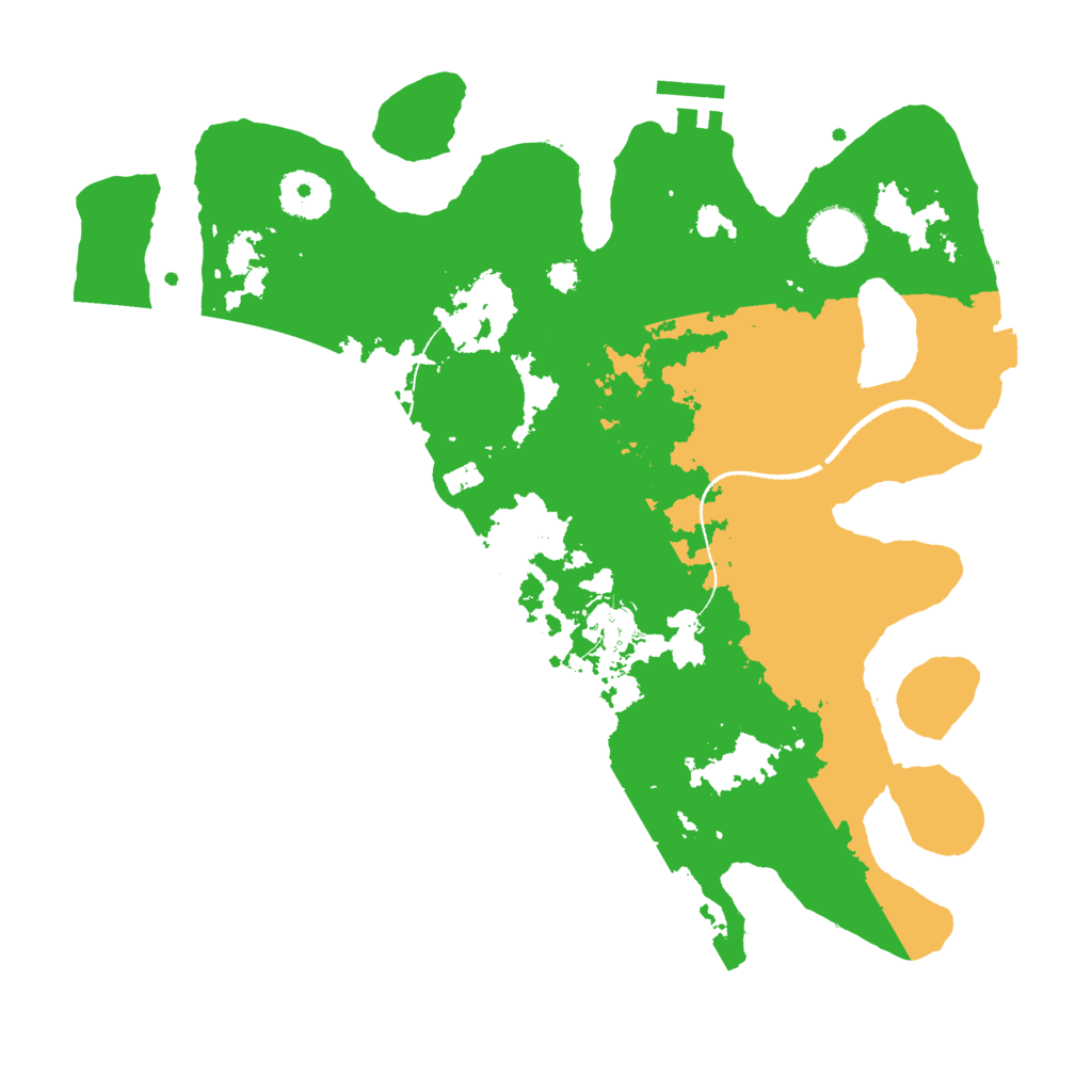 Biome Rust Map: Procedural Map, Size: 3250, Seed: 921047531