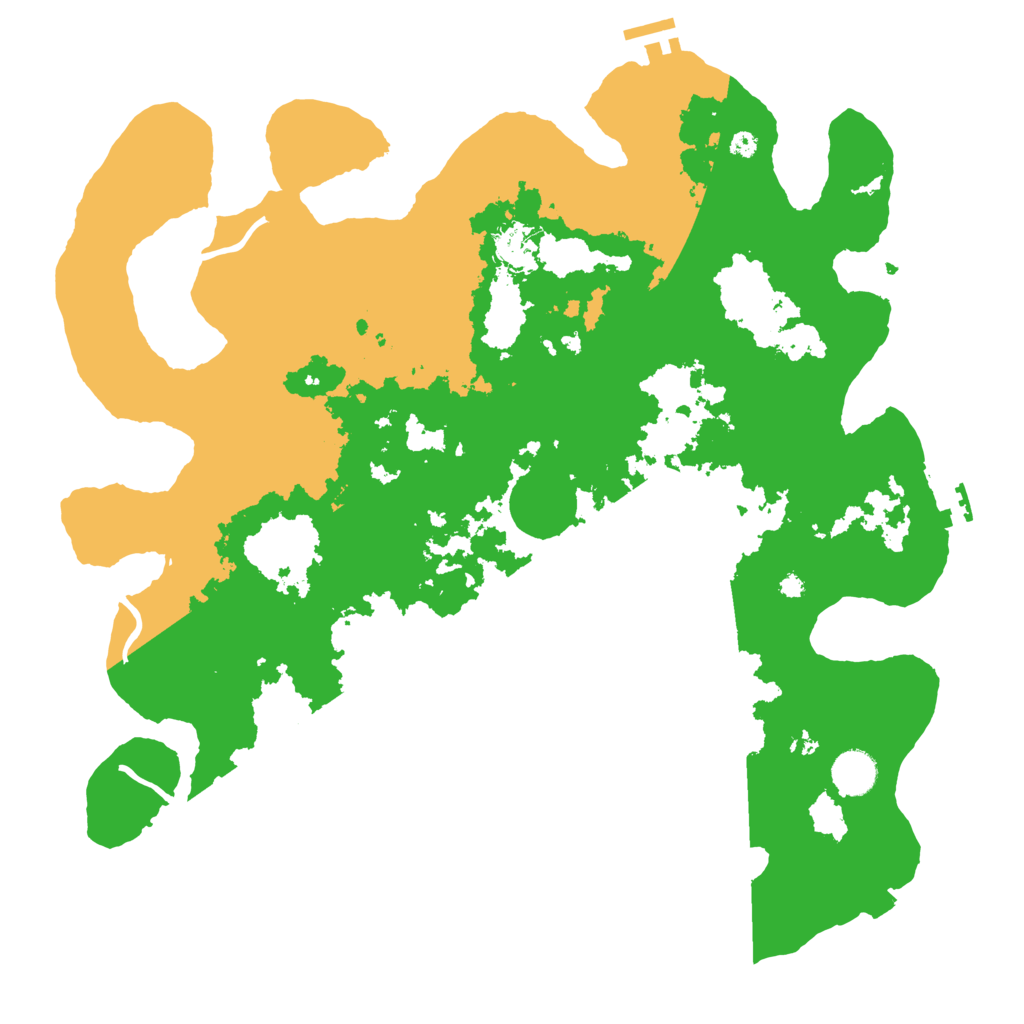 Biome Rust Map: Procedural Map, Size: 4000, Seed: 26072024