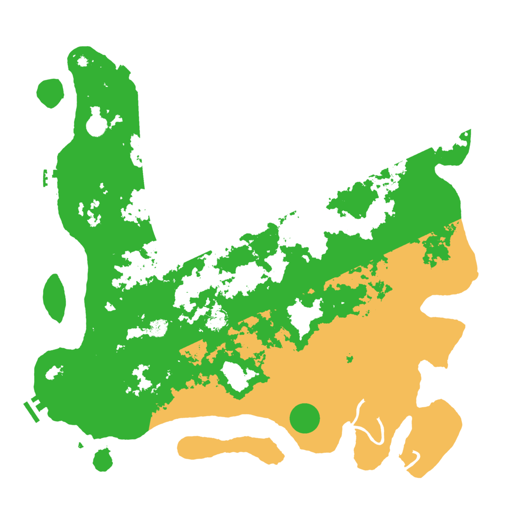 Biome Rust Map: Procedural Map, Size: 4500, Seed: 1642742728