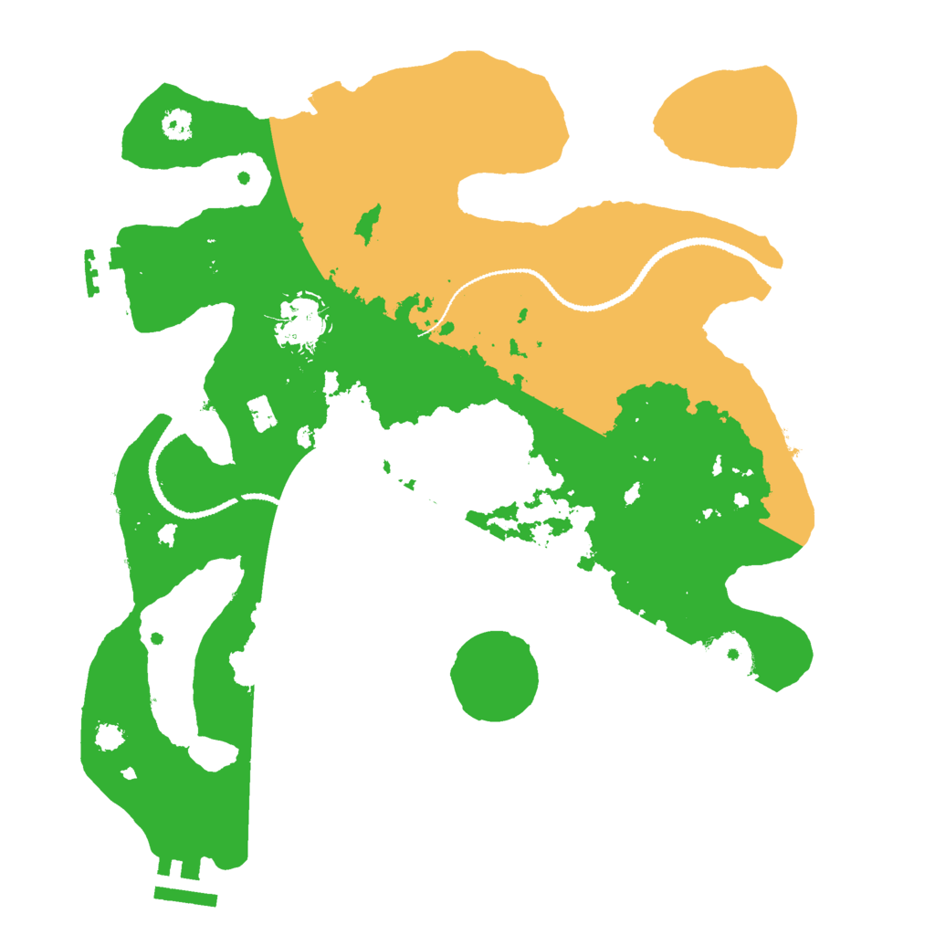 Biome Rust Map: Procedural Map, Size: 3000, Seed: 1785119882