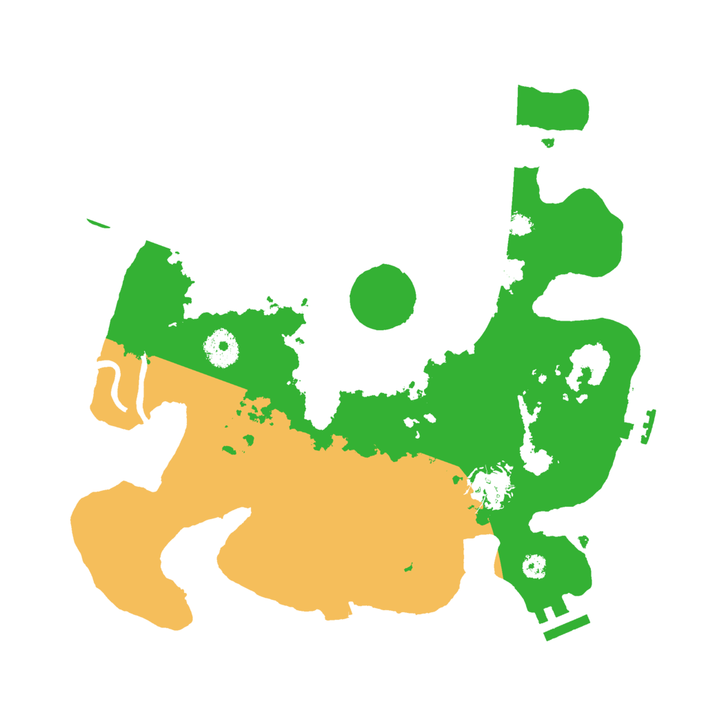 Biome Rust Map: Procedural Map, Size: 3000, Seed: 227069654