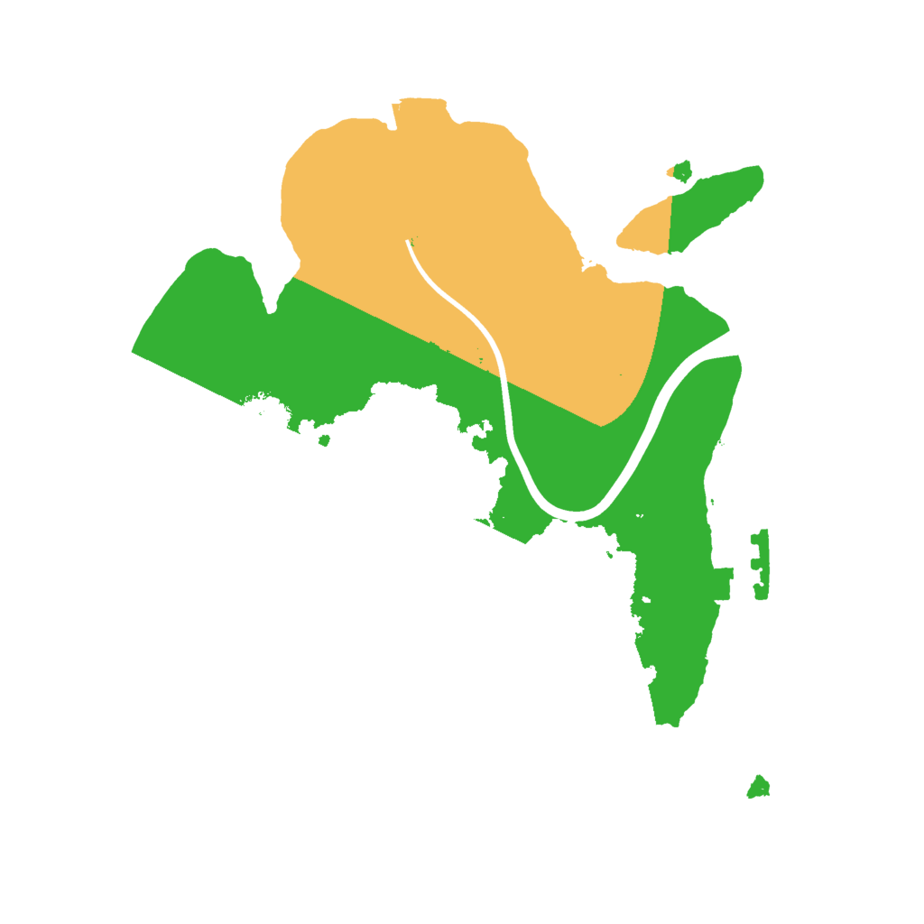 Biome Rust Map: Procedural Map, Size: 2000, Seed: 1971283554