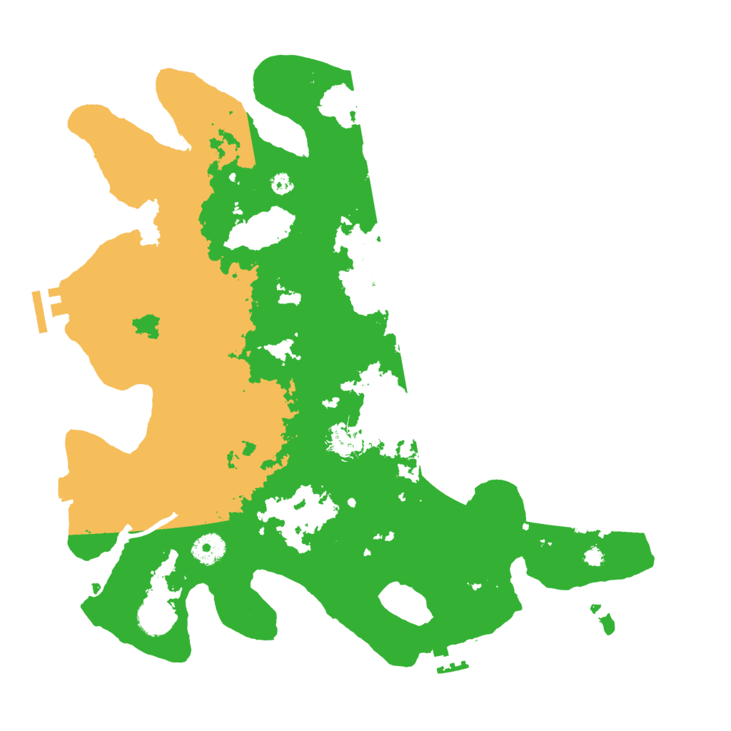 Biome Rust Map: Procedural Map, Size: 3500, Seed: 1587446494