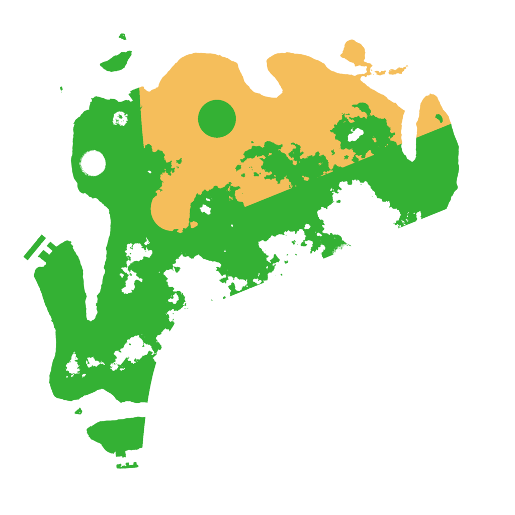 Biome Rust Map: Procedural Map, Size: 3600, Seed: 912733638