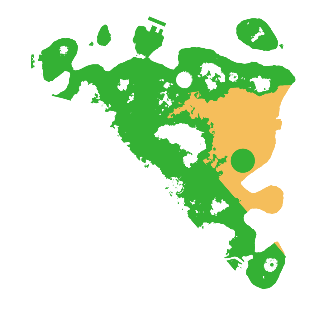 Biome Rust Map: Procedural Map, Size: 3500, Seed: 1092790814