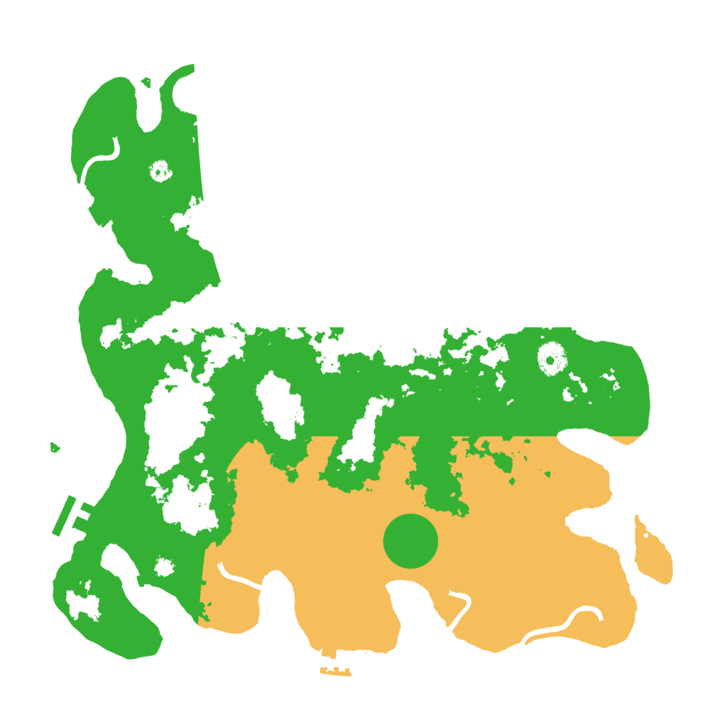 Biome Rust Map: Procedural Map, Size: 3500, Seed: 1362108692