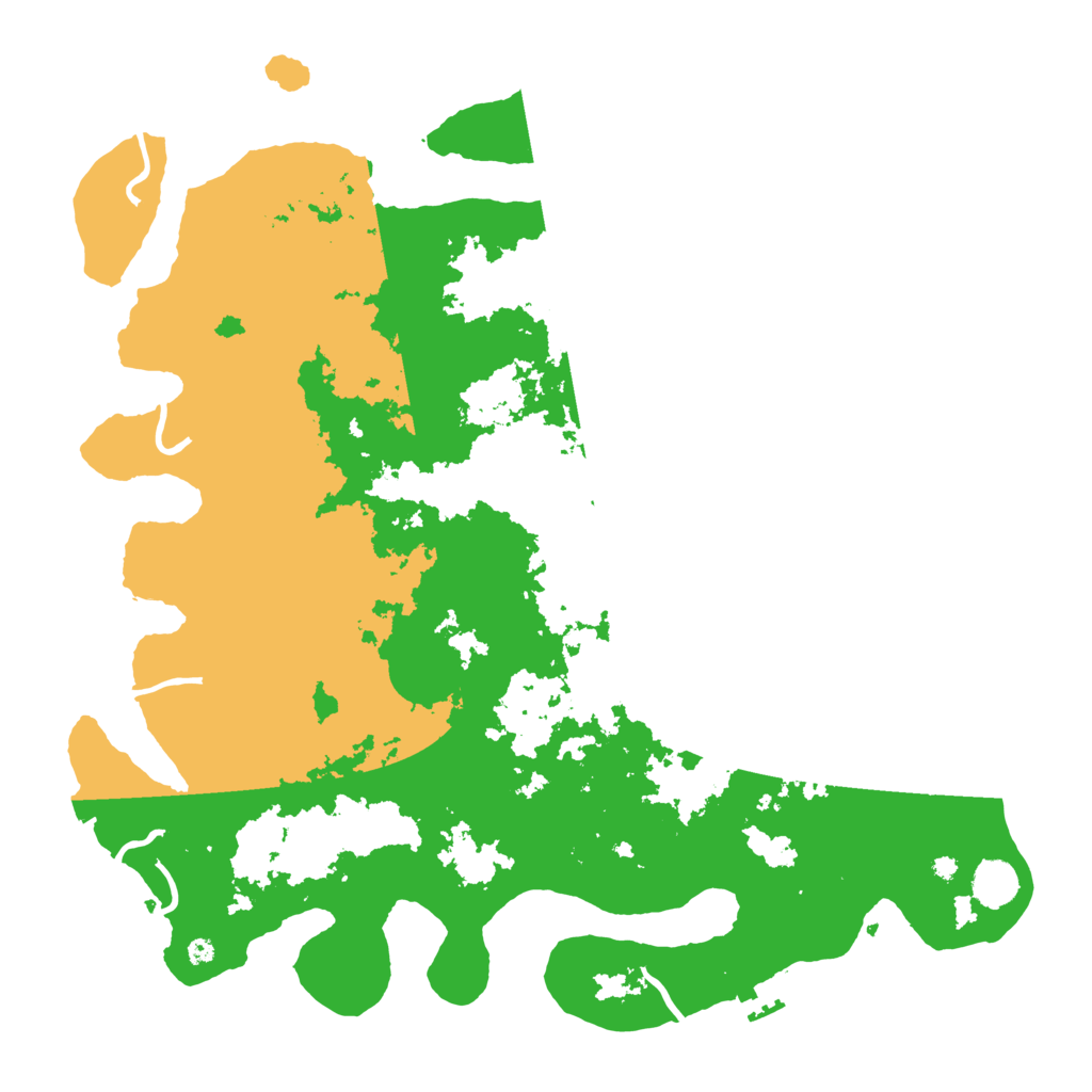 Biome Rust Map: Procedural Map, Size: 4250, Seed: 716642409