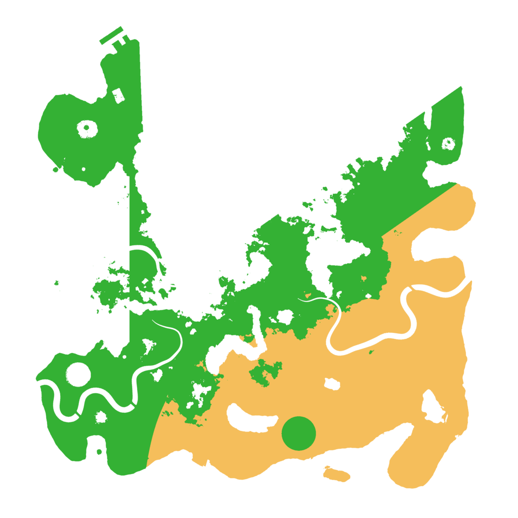 Biome Rust Map: Procedural Map, Size: 4000, Seed: 211234