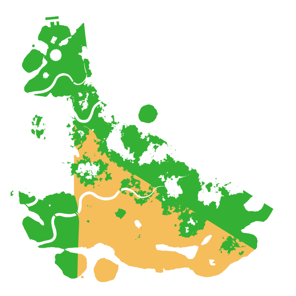 Biome Rust Map: Procedural Map, Size: 4500, Seed: 643869419