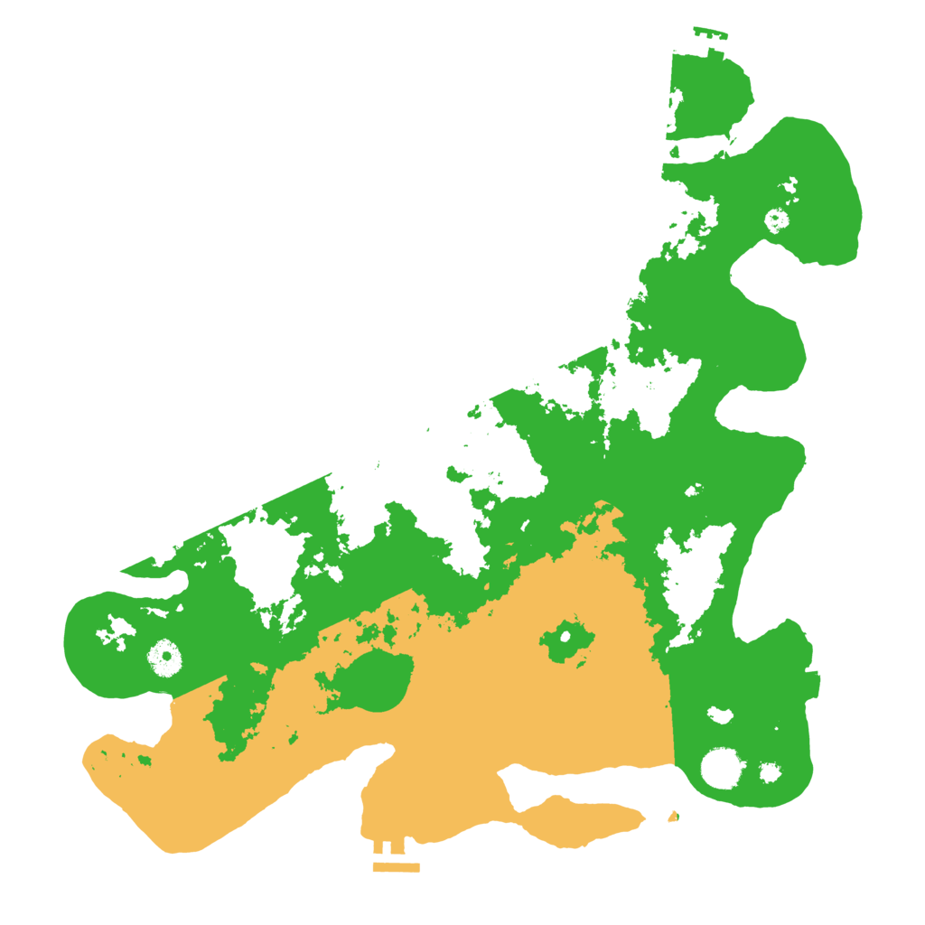 Biome Rust Map: Procedural Map, Size: 4000, Seed: 825816