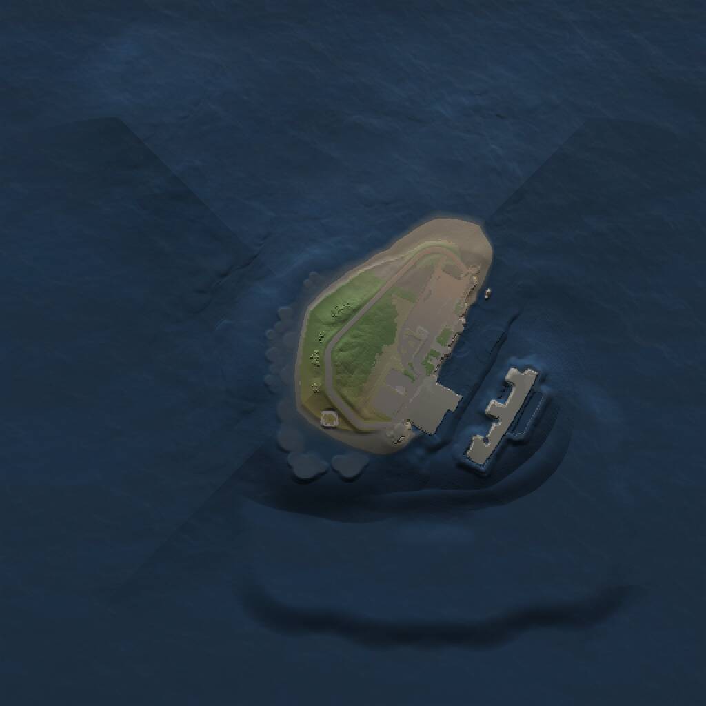 Rust Map: Procedural Map, Size: 1000, Seed: 288731457, 2 Monuments