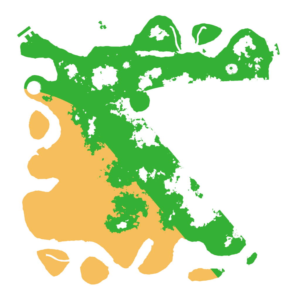 Biome Rust Map: Procedural Map, Size: 4000, Seed: 135541951