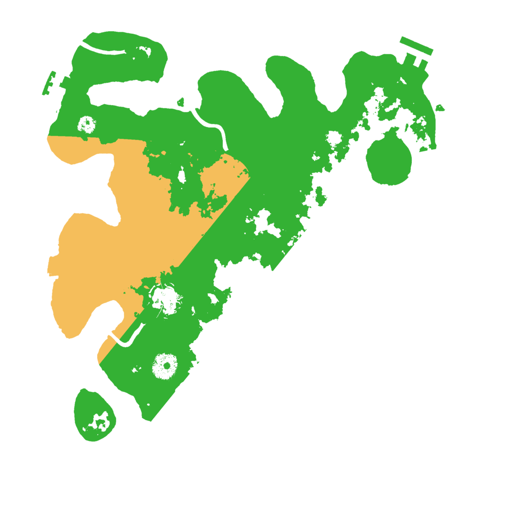 Biome Rust Map: Procedural Map, Size: 3000, Seed: 2112976283