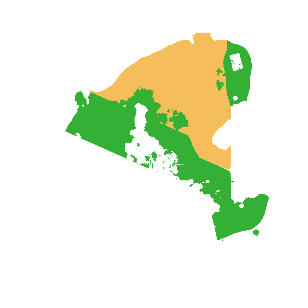 Biome Rust Map: Procedural Map, Size: 2000, Seed: 2040995630