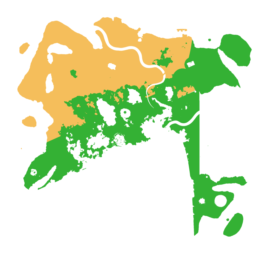 Biome Rust Map: Procedural Map, Size: 4000, Seed: 573358575