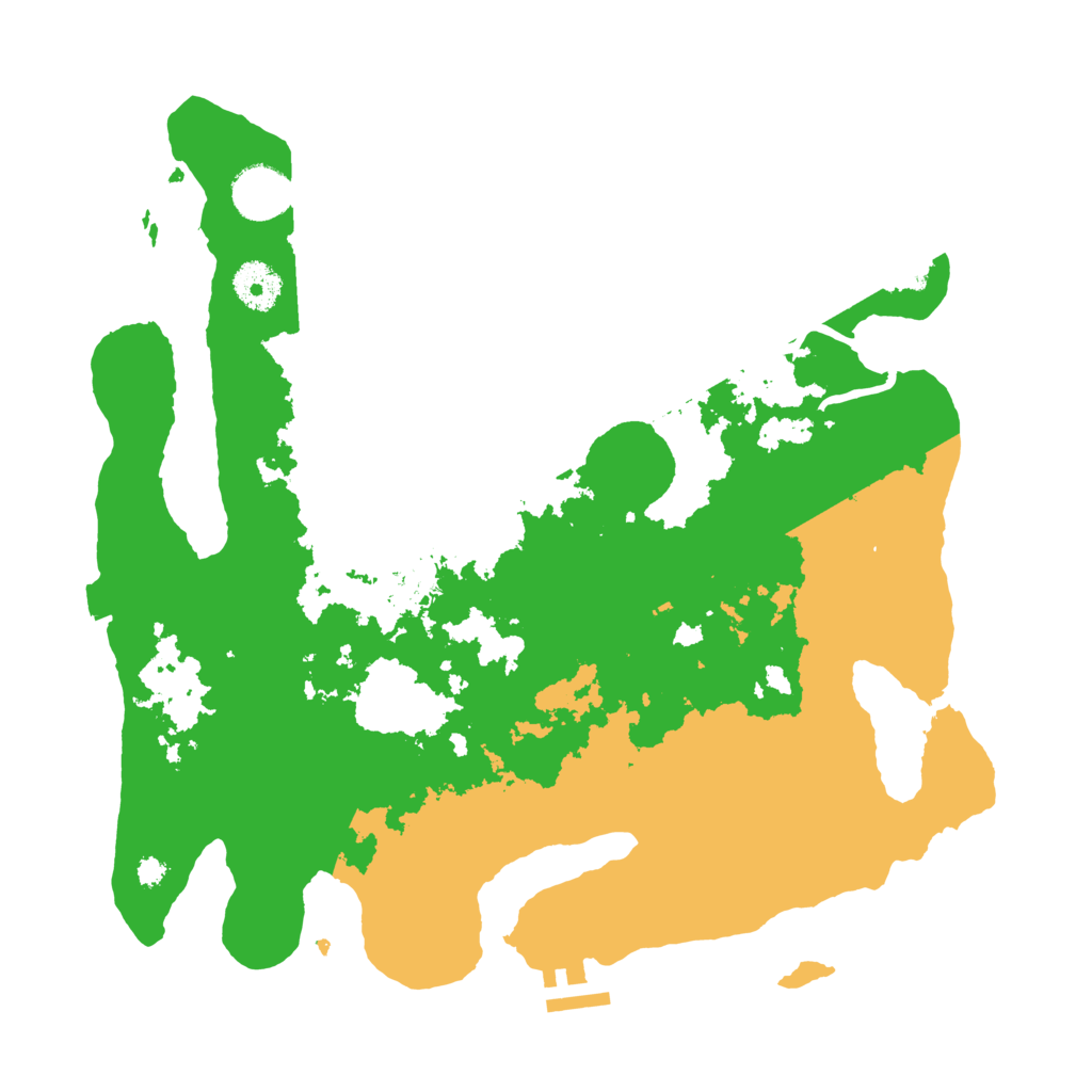 Biome Rust Map: Procedural Map, Size: 3465, Seed: 19951023