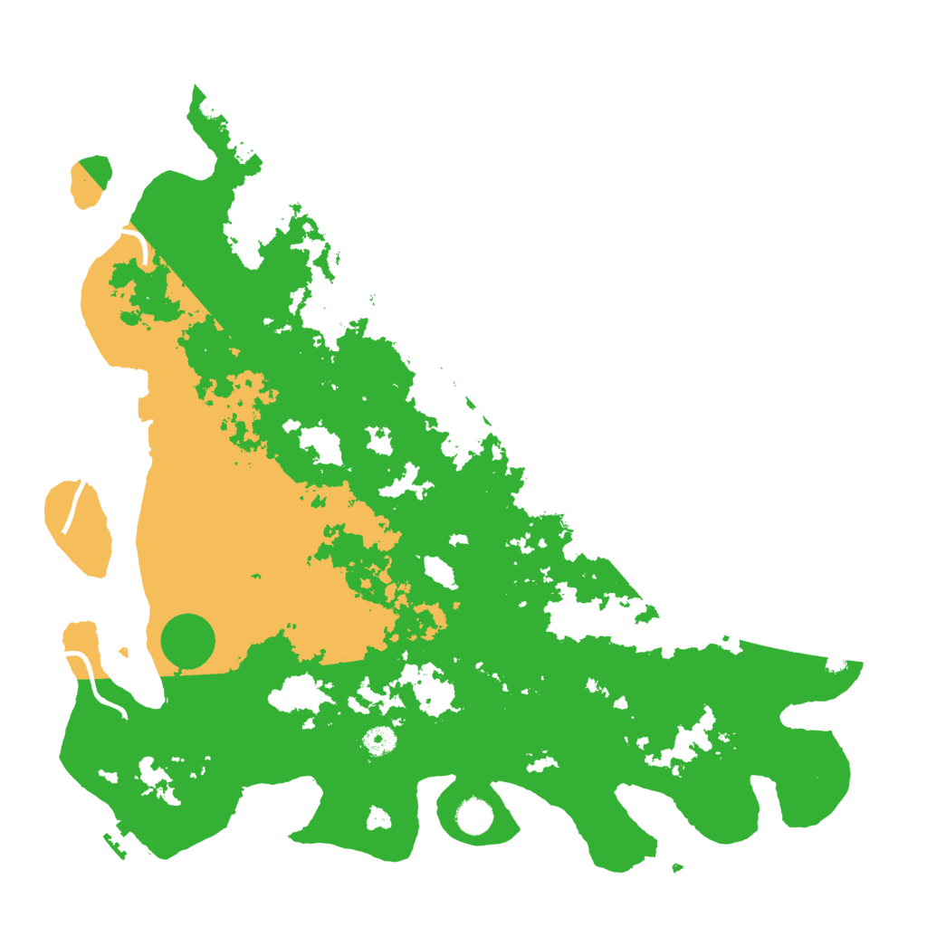 Biome Rust Map: Procedural Map, Size: 4500, Seed: 533323212