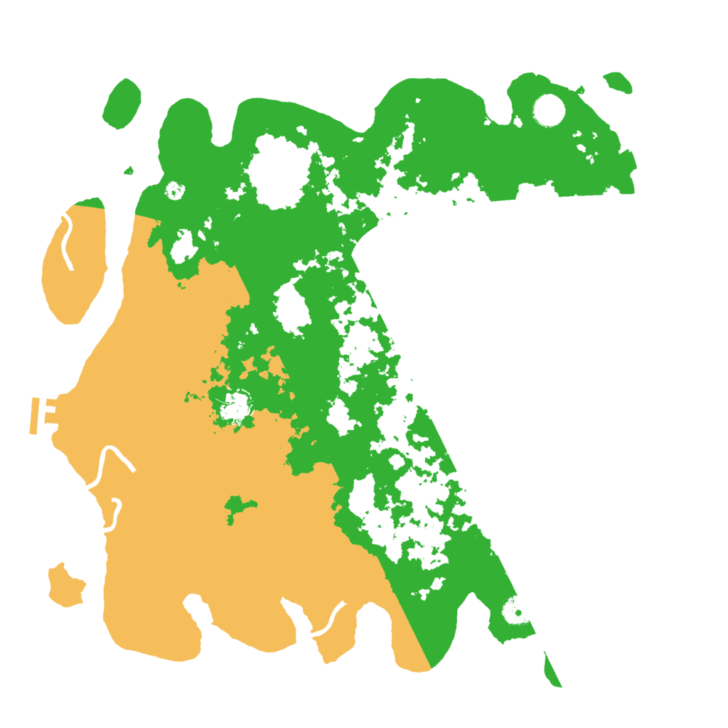 Biome Rust Map: Procedural Map, Size: 4000, Seed: 240726