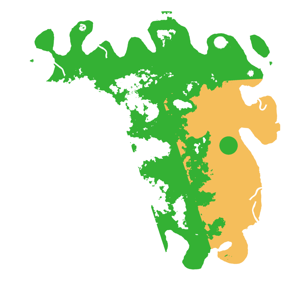 Biome Rust Map: Procedural Map, Size: 4250, Seed: 11946565