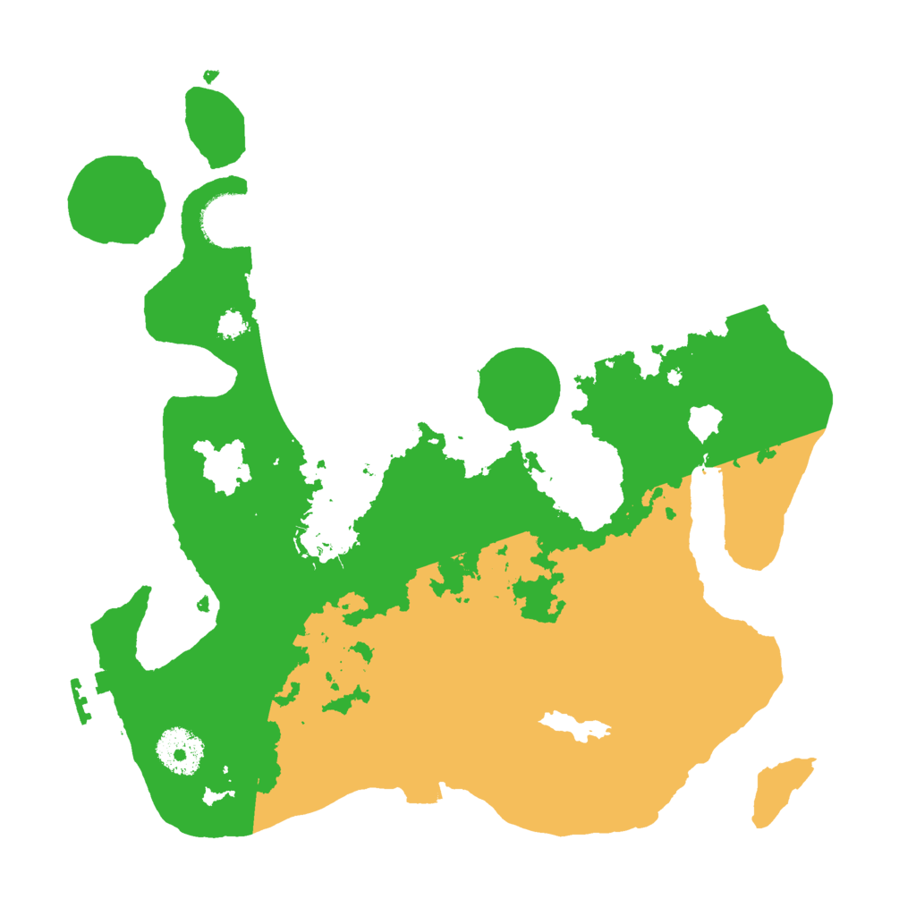Biome Rust Map: Procedural Map, Size: 3000, Seed: 31580