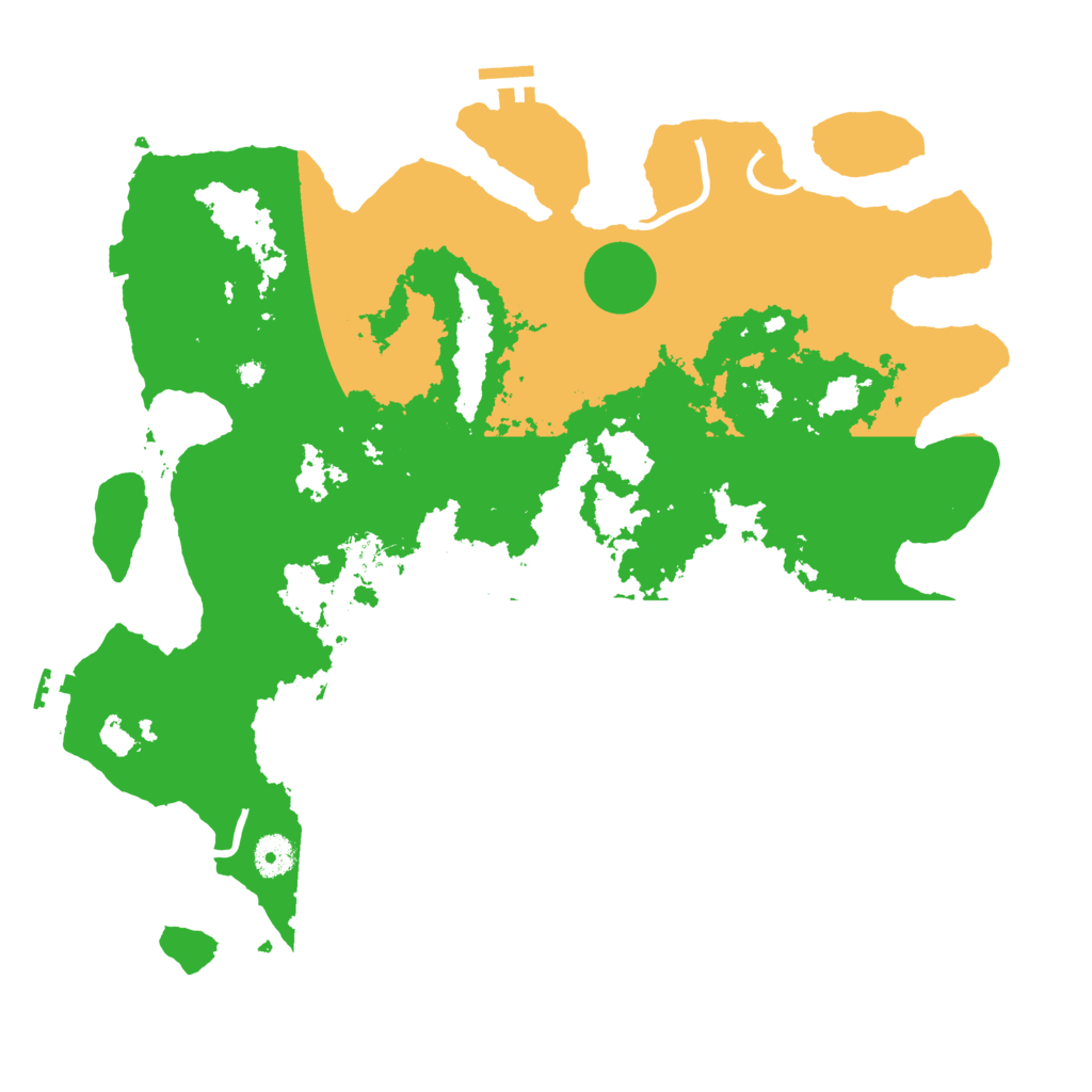 Biome Rust Map: Procedural Map, Size: 4000, Seed: 1487636612
