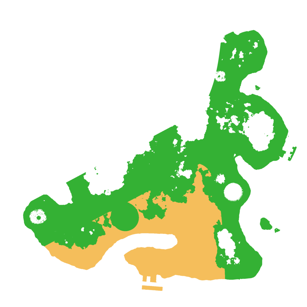 Biome Rust Map: Procedural Map, Size: 3000, Seed: 9432170