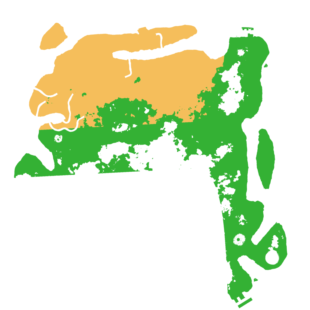 Biome Rust Map: Procedural Map, Size: 4000, Seed: 366834539