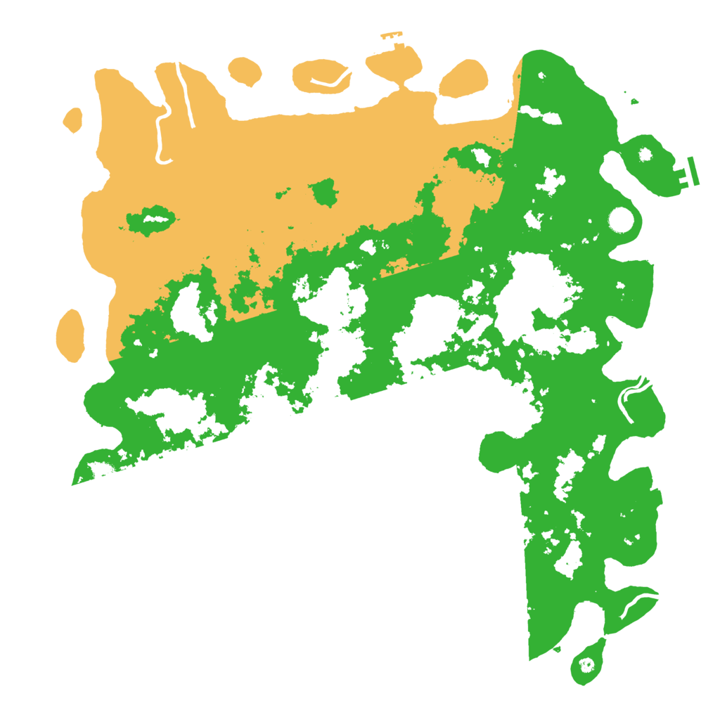 Biome Rust Map: Procedural Map, Size: 5000, Seed: 1065094123
