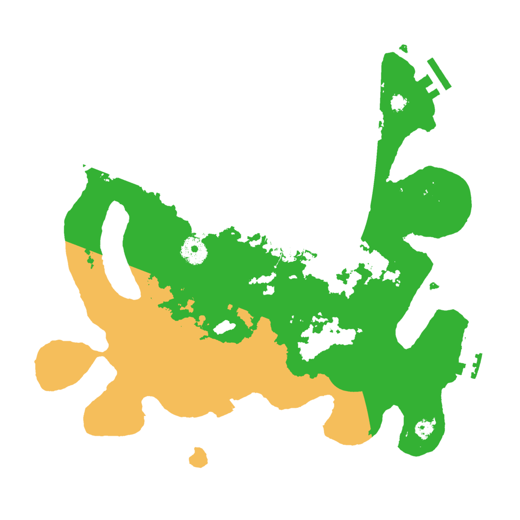 Biome Rust Map: Procedural Map, Size: 3000, Seed: 2620