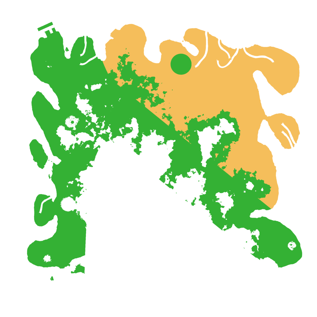 Biome Rust Map: Procedural Map, Size: 4000, Seed: 1366139301