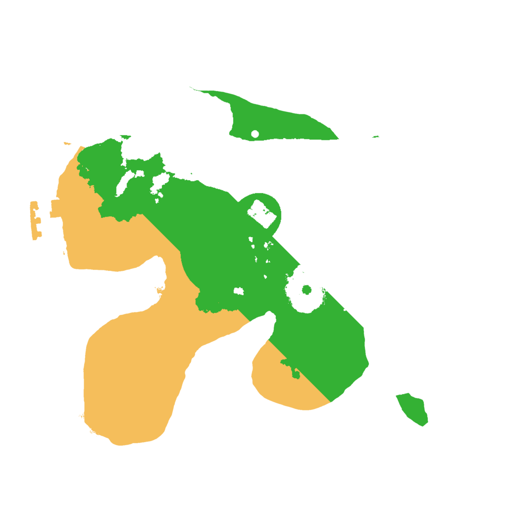 Biome Rust Map: Procedural Map, Size: 2000, Seed: 3456789